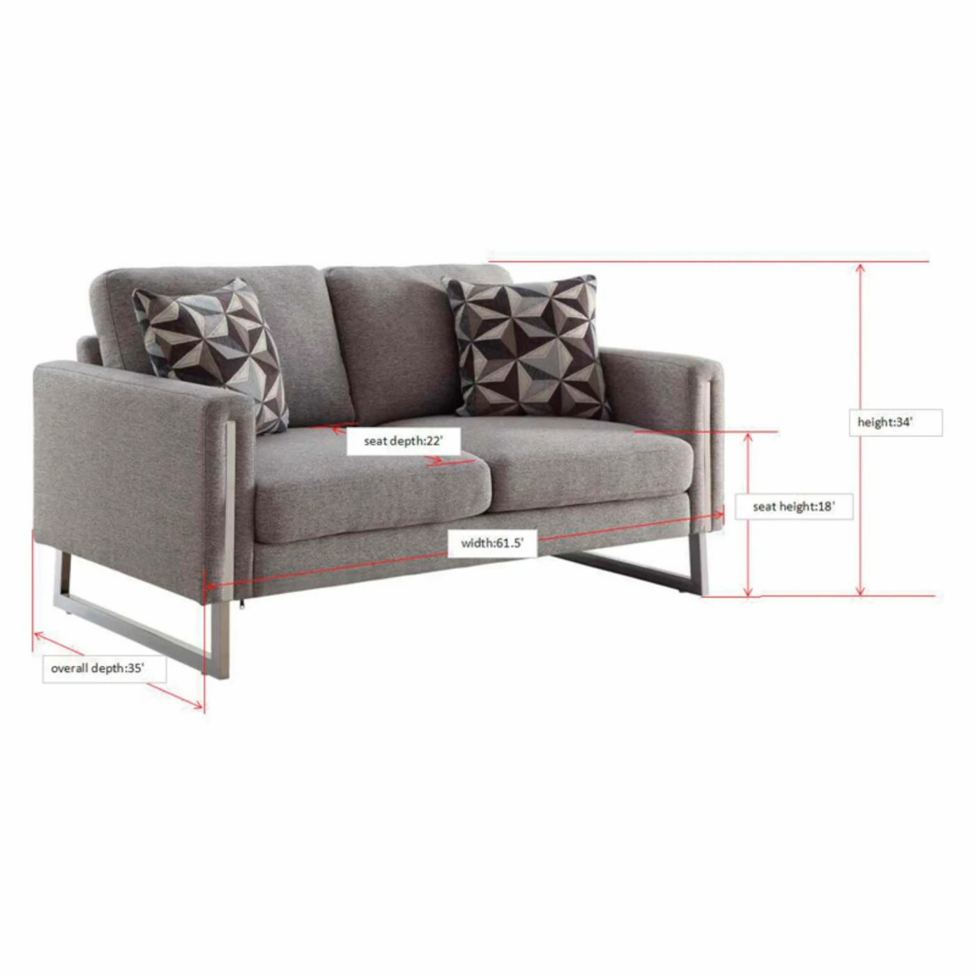 Cheap ā Loveseats Coaster Furniture Stellan Loveseat š - Image 4