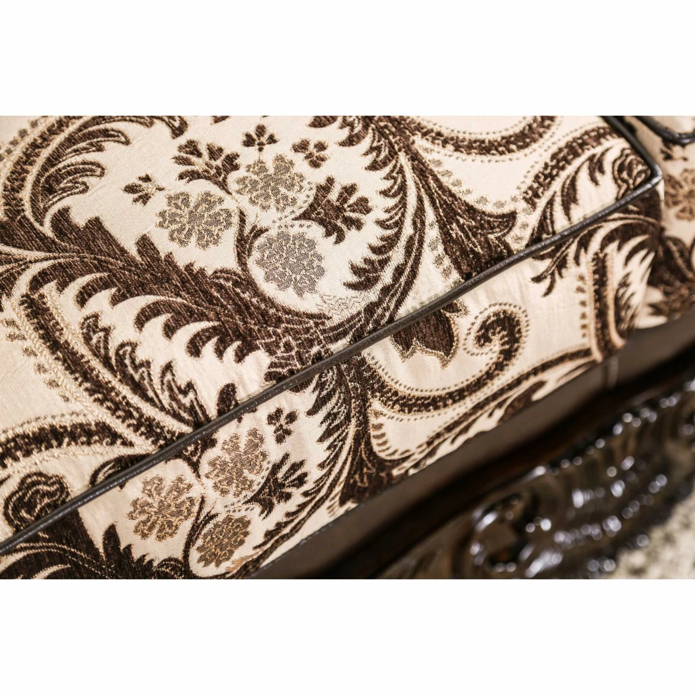 Discount ๐ Sofas Furniture Of America Robertson Traditional Light Brown Sofa ๐ - Image 4