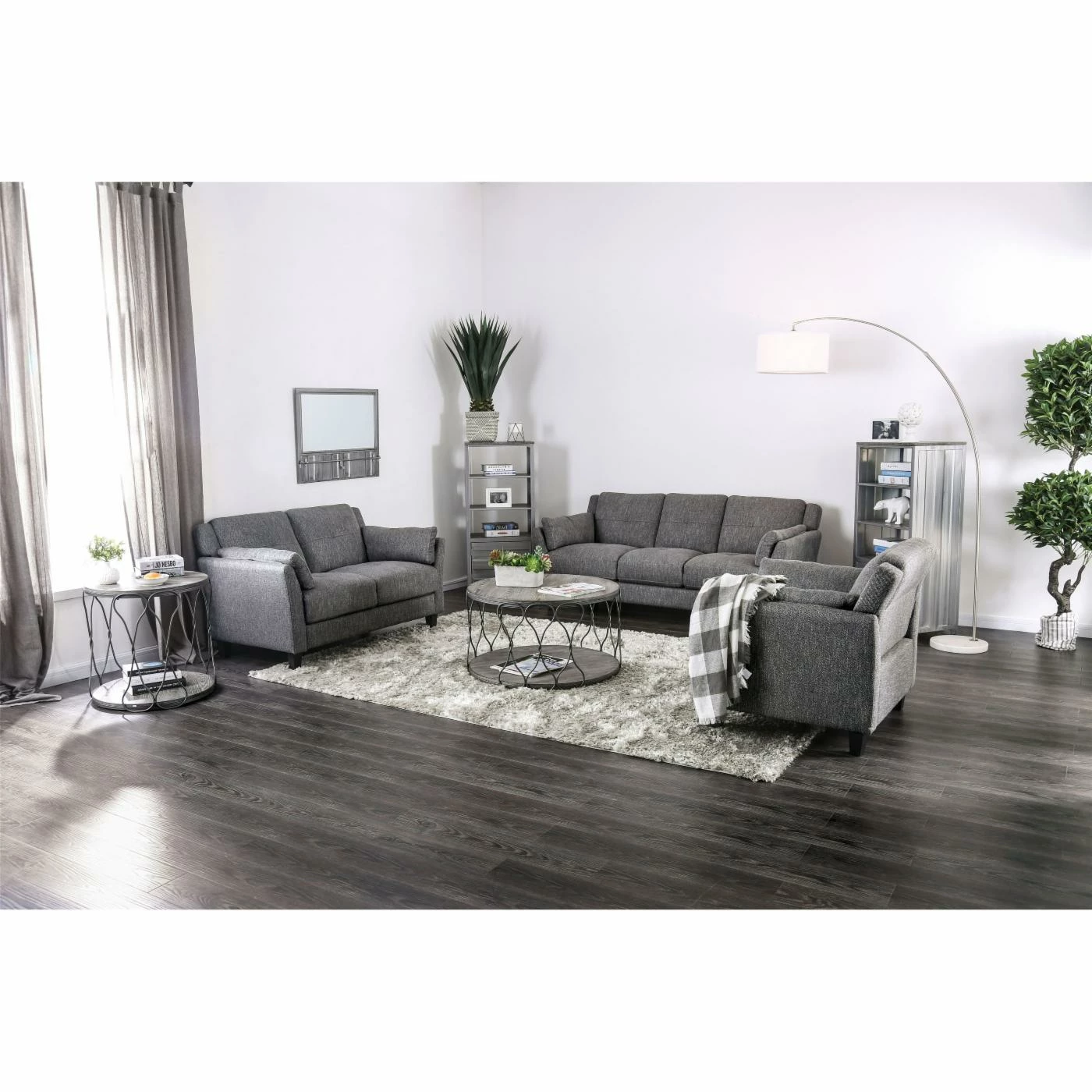 Best Pirce π Sofa Sets Furniture Of America Rayshun 2 Piece Sofa Set π - Image 4