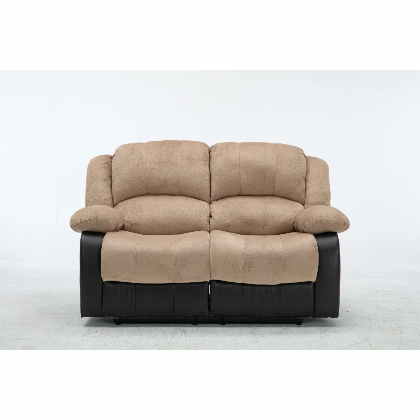 Cheapest 🌟 Loveseats NH Designs Champion And Faux Leather Motion Loveseat 👍 - Image 4