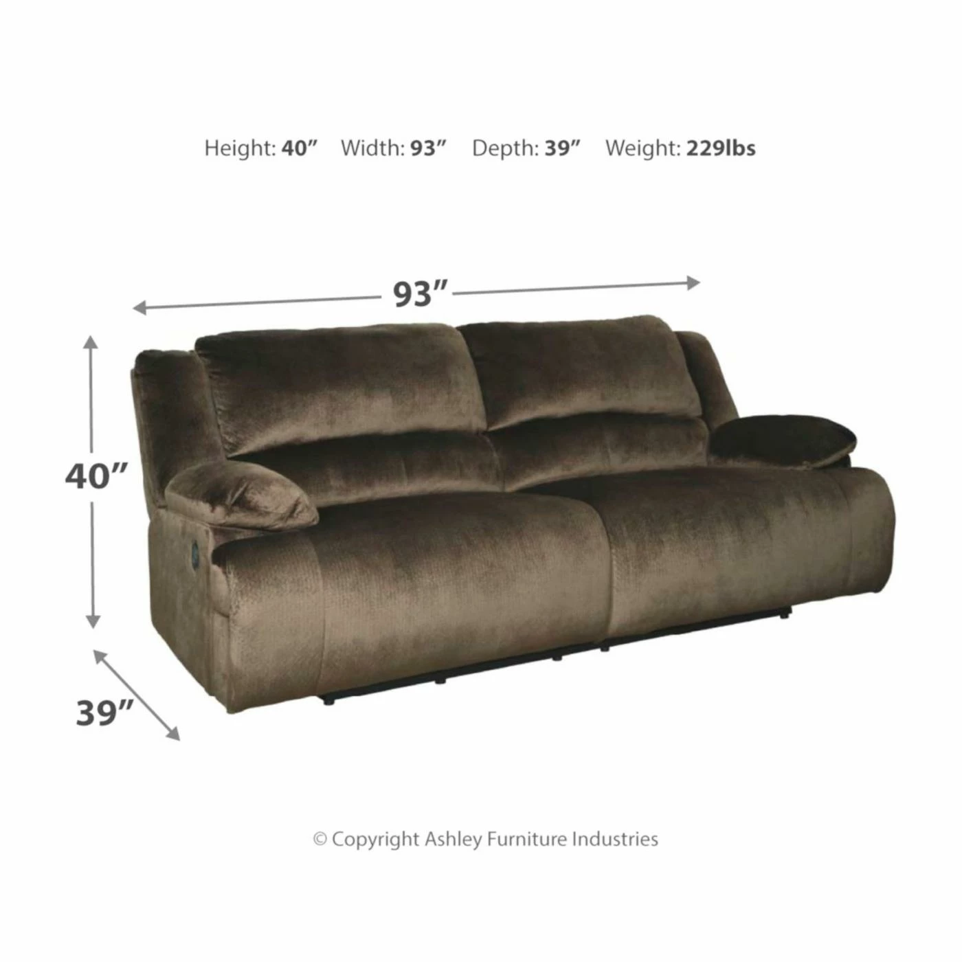 Best reviews of 🥰 Sofas Signature Design By Ashley Clonmel 2 Seat Reclining Sofa 🤩 - Image 6