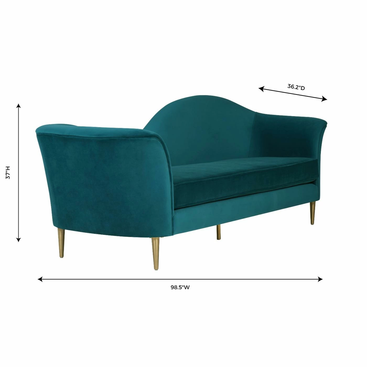Flash Sale π Sofas TOV Furniture Plato Velvet Sofa β - Image 6