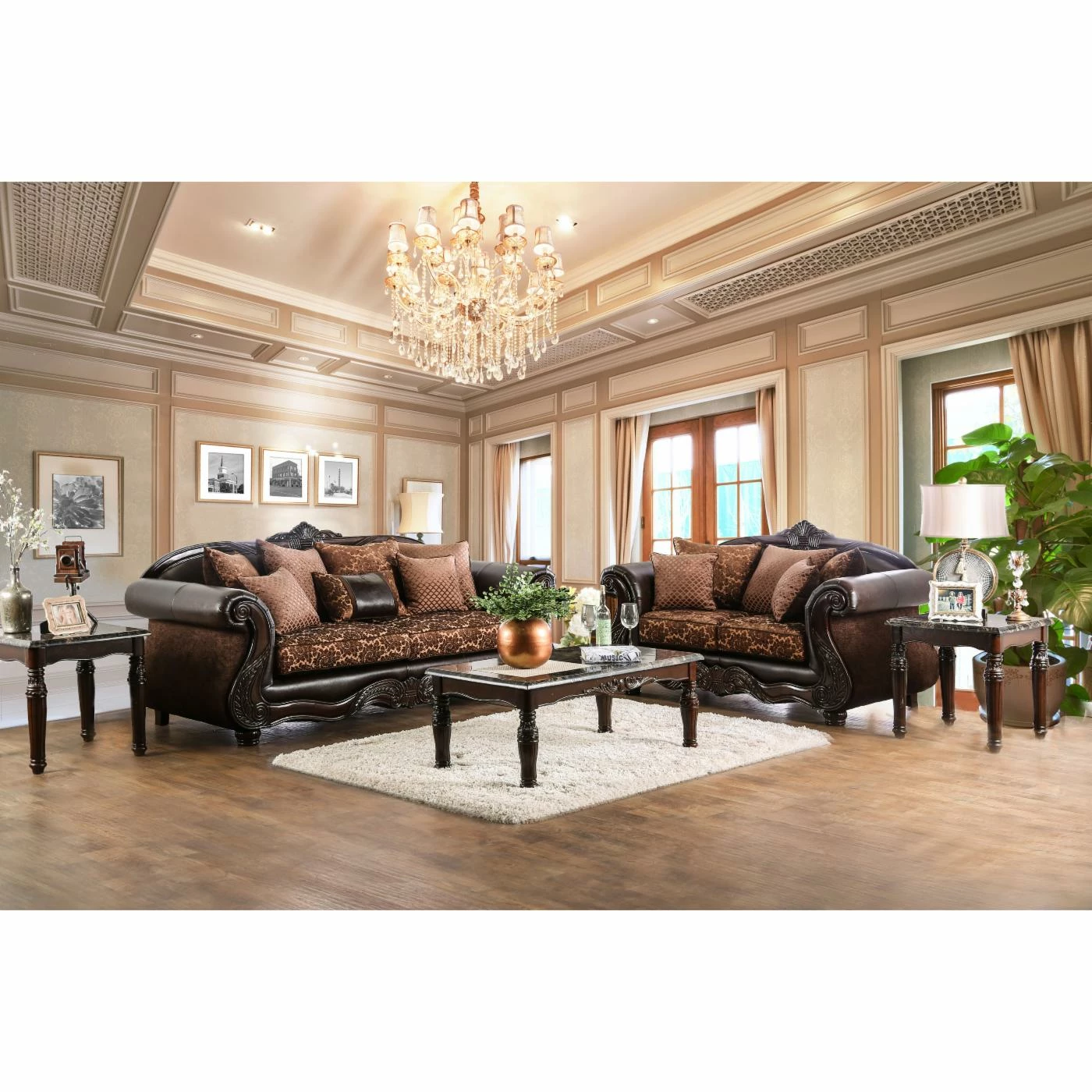 Best reviews of โจ Loveseats Furniture Of America Maldino Traditional Style Intricate Wood Carved Loveseat ๐คฉ - Image 7