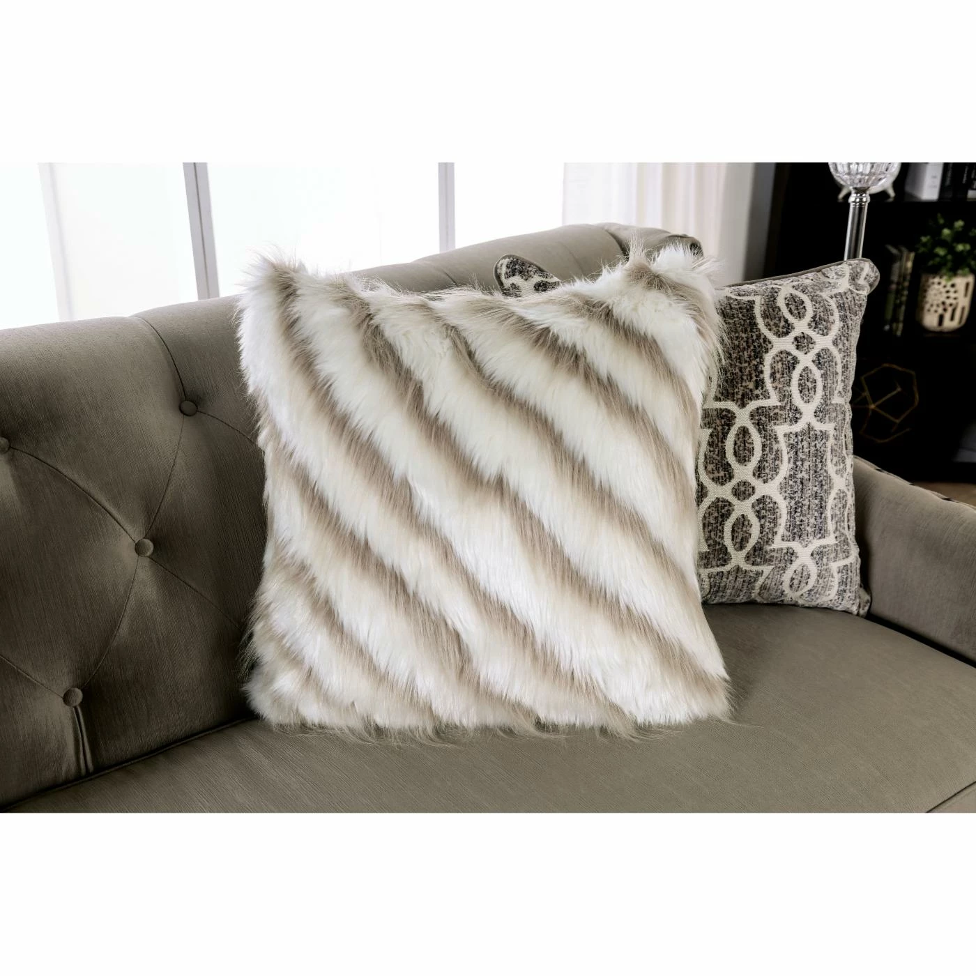 Promo π₯° Sofas Furniture Of America Markham Tufted Sofa π - Image 7