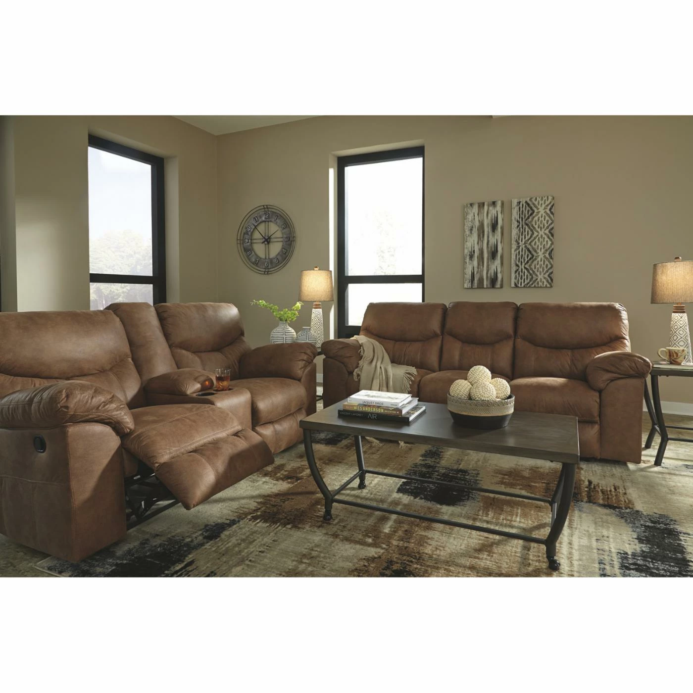Best reviews of 🎉 Sofas Signature Design By Ashley Boxberg Reclining Sofa 🥰 - Image 8