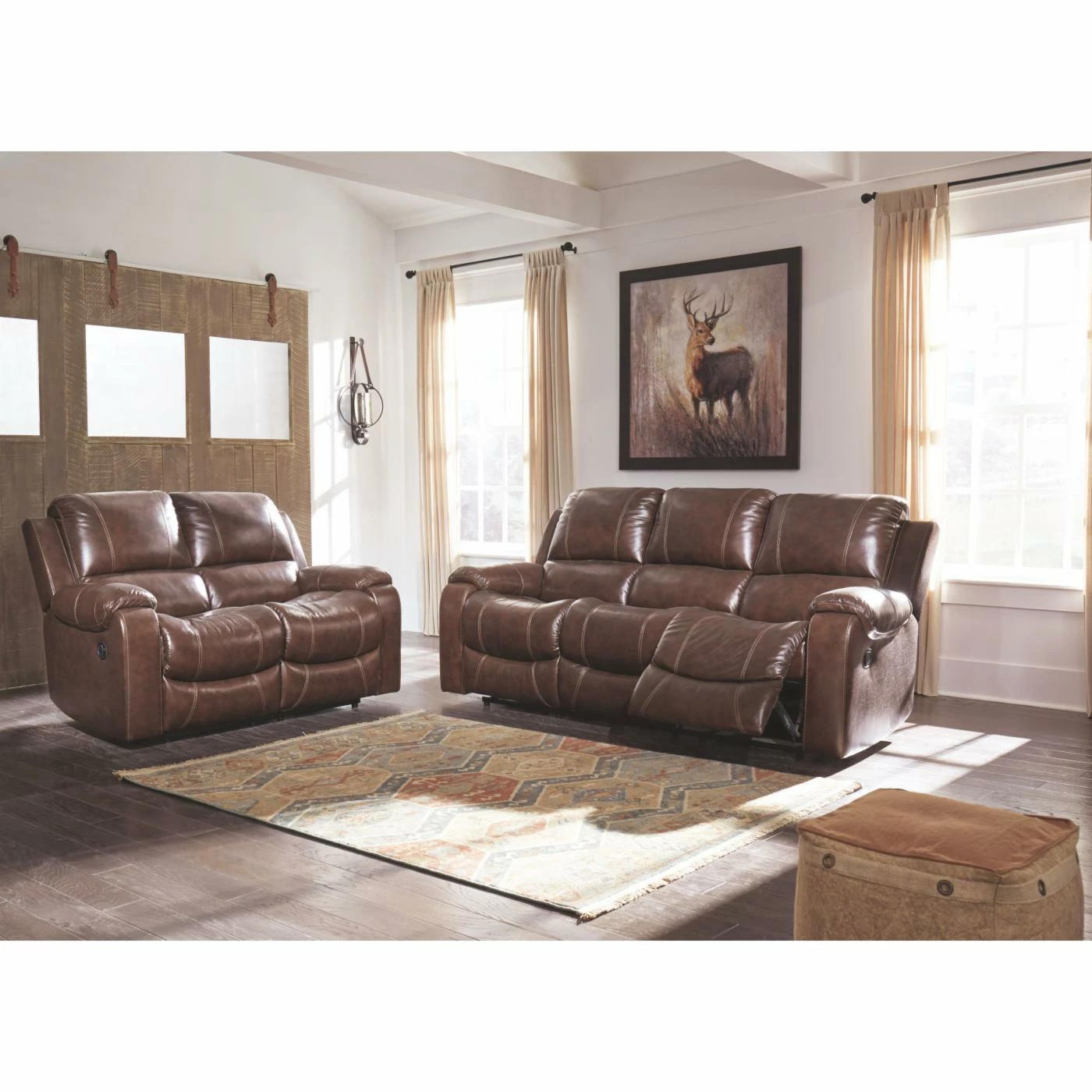 Discount 🎁 Sofas Signature Design By Ashley Rackingburg Reclining Sofa 🛒 - Image 8