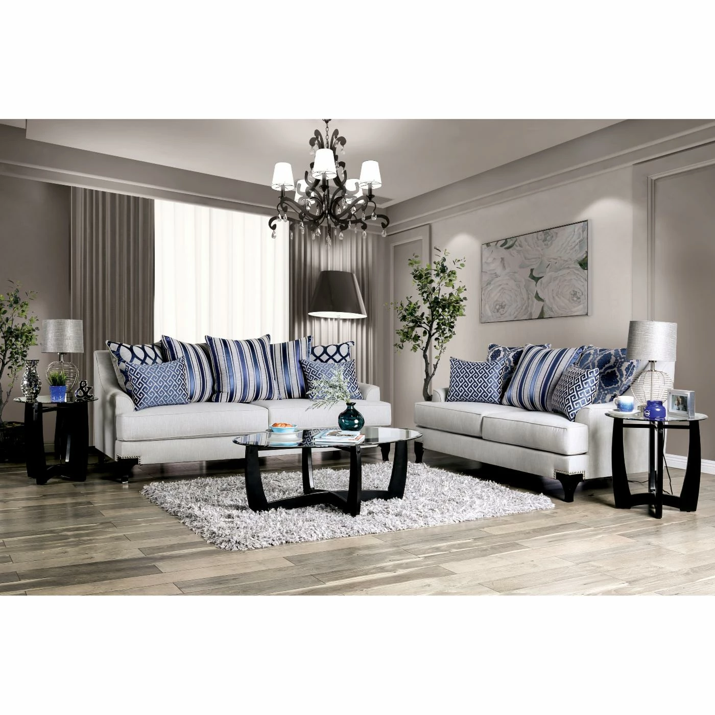 Cheap โ Loveseats Furniture Of America Andrie T-Cushion Loveseat ๐ฅ - Image 8