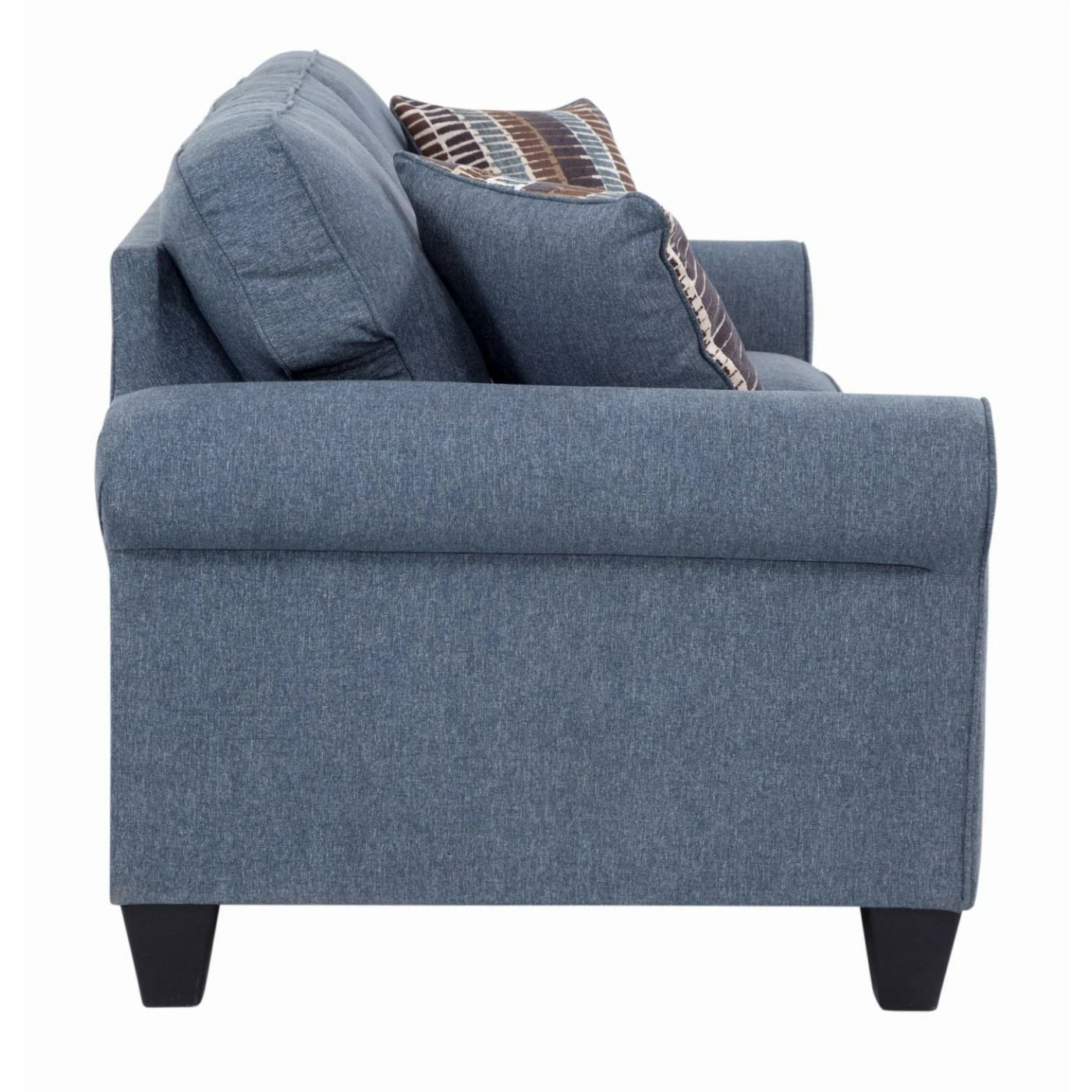 Best Sale ๐ฏ Sofas American Furniture Classics Indigo Series Sofa With Two Abstract Chenille Pillows ๐ - Image 8