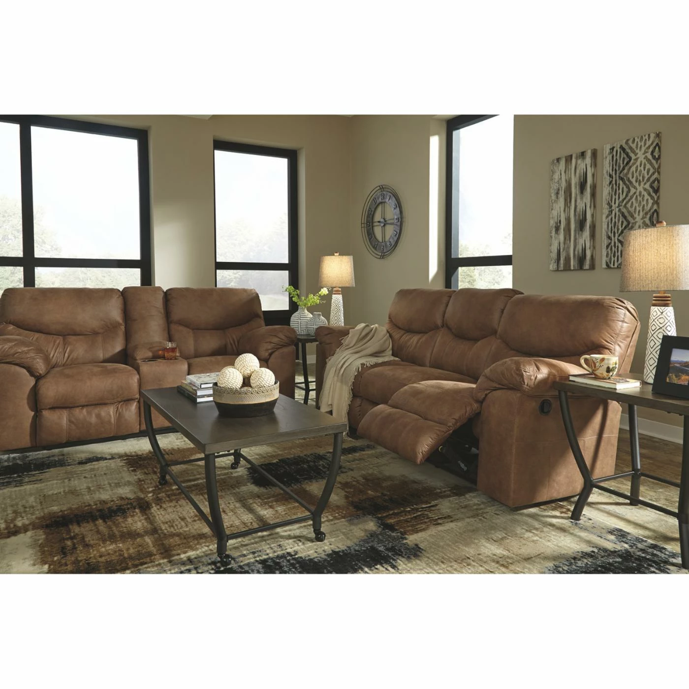 Best reviews of 🎉 Sofas Signature Design By Ashley Boxberg Reclining Sofa 🥰 - Image 9