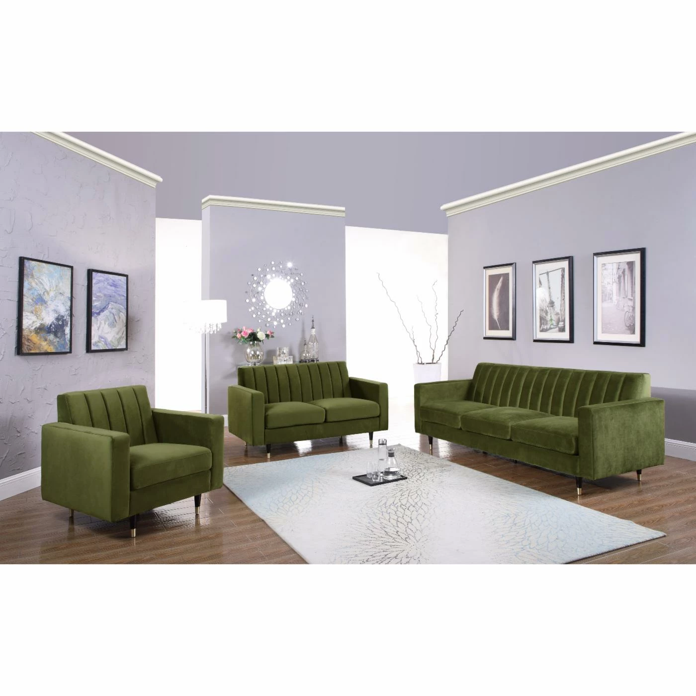 Deals ✔️ Sofas Meridian Furniture Inc Lola Upholstered Sofa ✔️ - Image 10