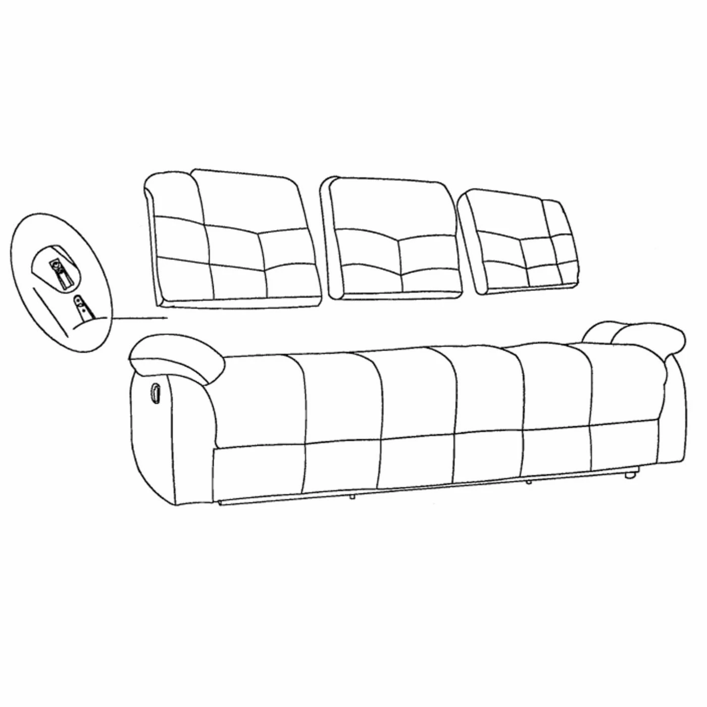 Cheap π Sofa Sets Sunset Trading Heaven On Earth 3 Piece Reclining Living Room Set - Tan π - Image 6