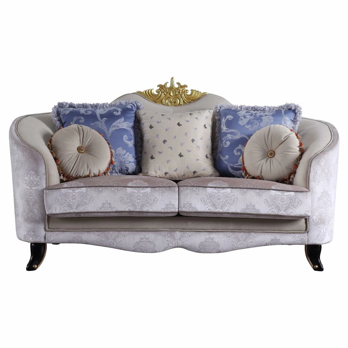 Deals โ๏ธ Loveseats Acme Furniture Sheridan Loveseat With 5 Pillows ๐ - Image 2