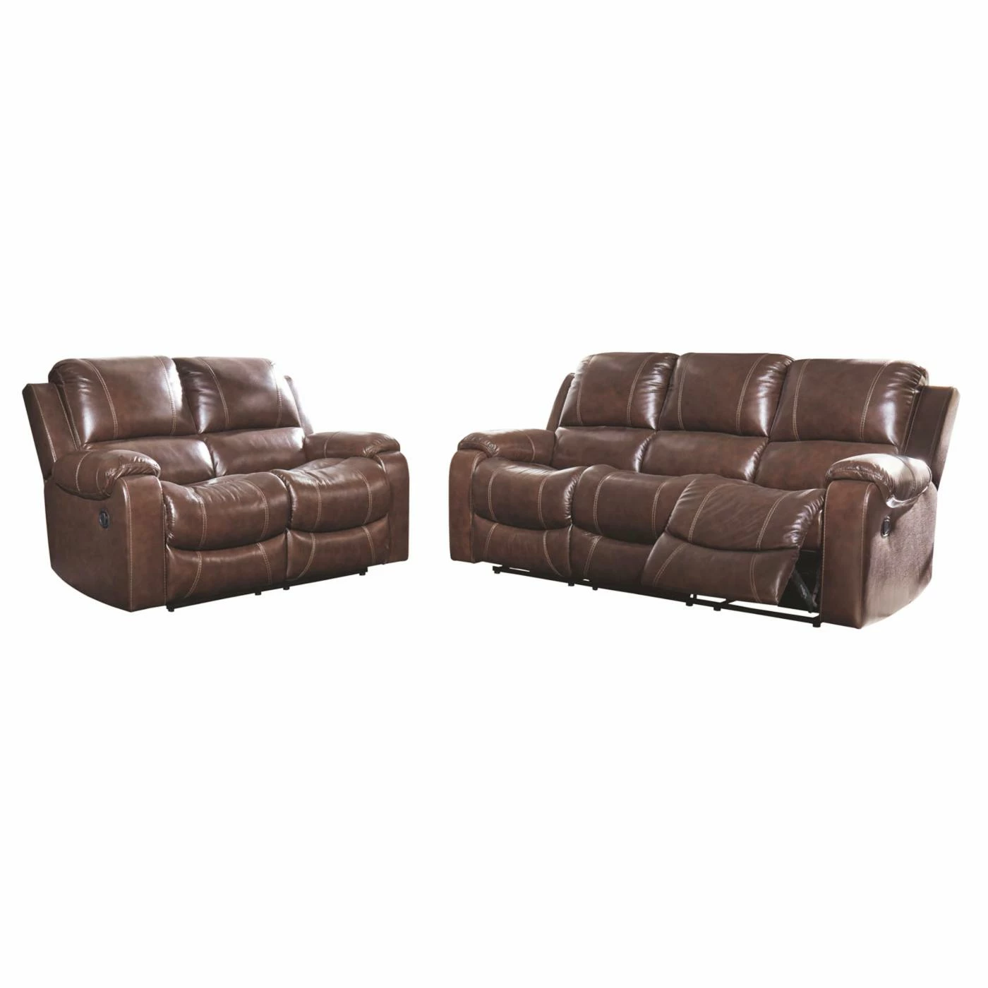 Discount 🎁 Sofas Signature Design By Ashley Rackingburg Reclining Sofa 🛒 - Image 3