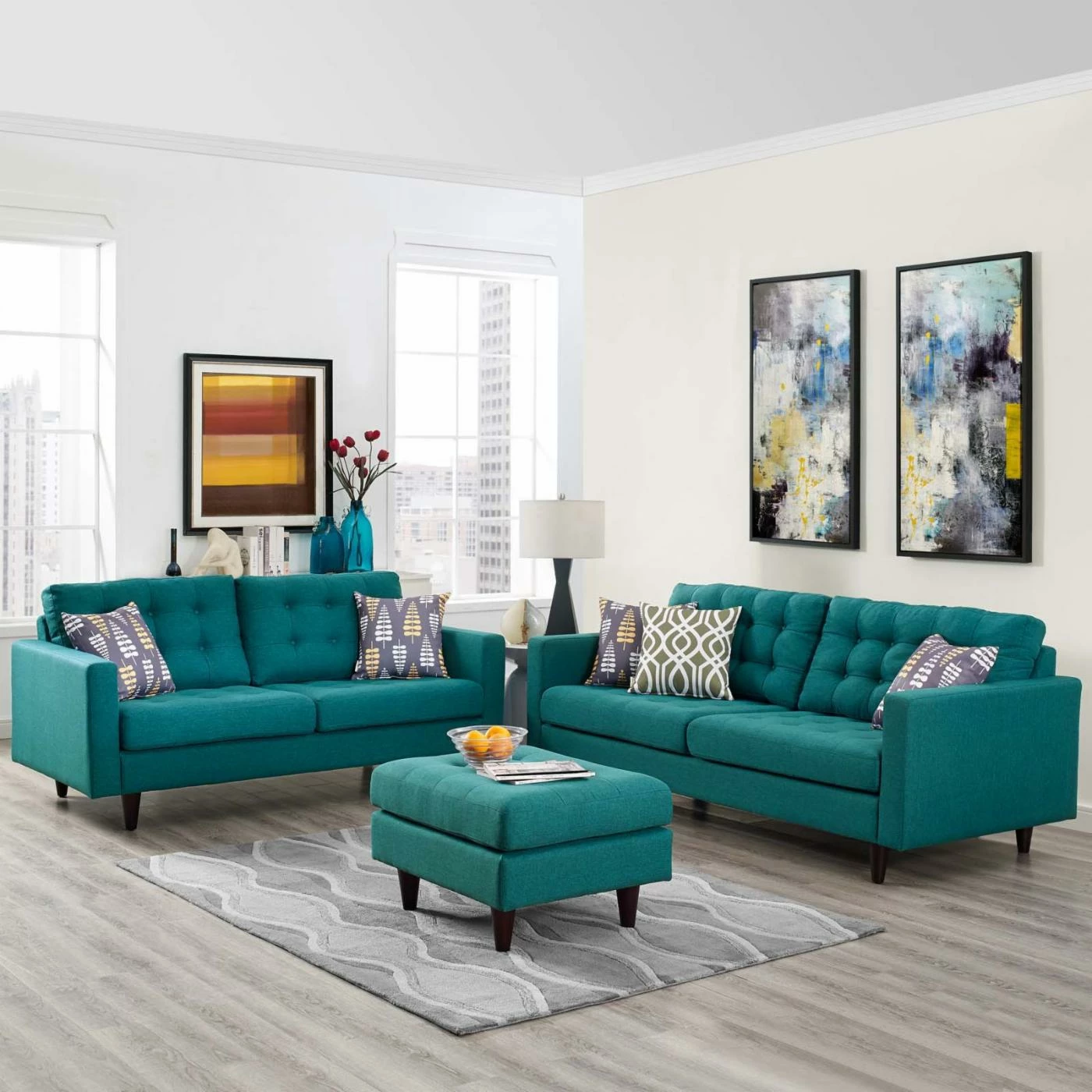 Best Sale ๐ฅฐ Sofa Sets Modway Empress Sofa And Loveseat Set ๐ - Image 3