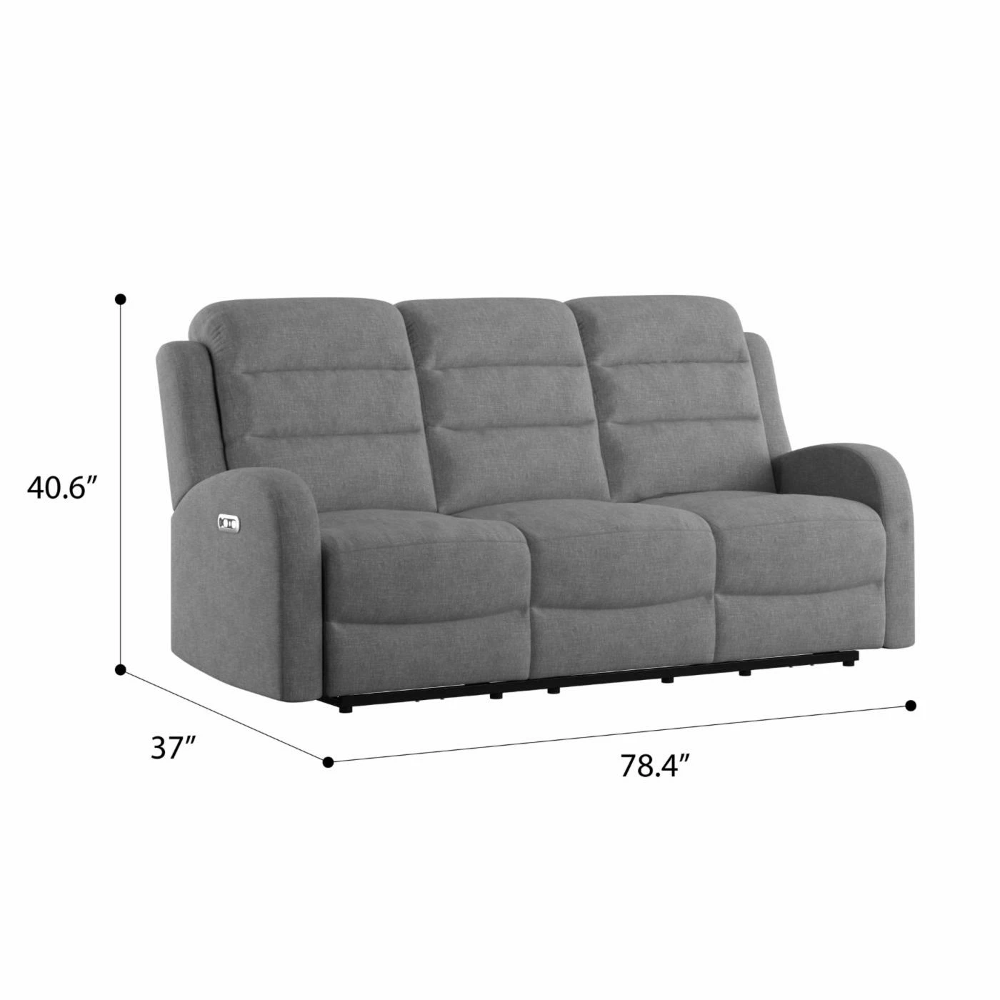 Best Sale π Wallace & Bay Sofas Wallace & Bay Marshall Dual Power Reclining Sofa βοΈ - Image 3