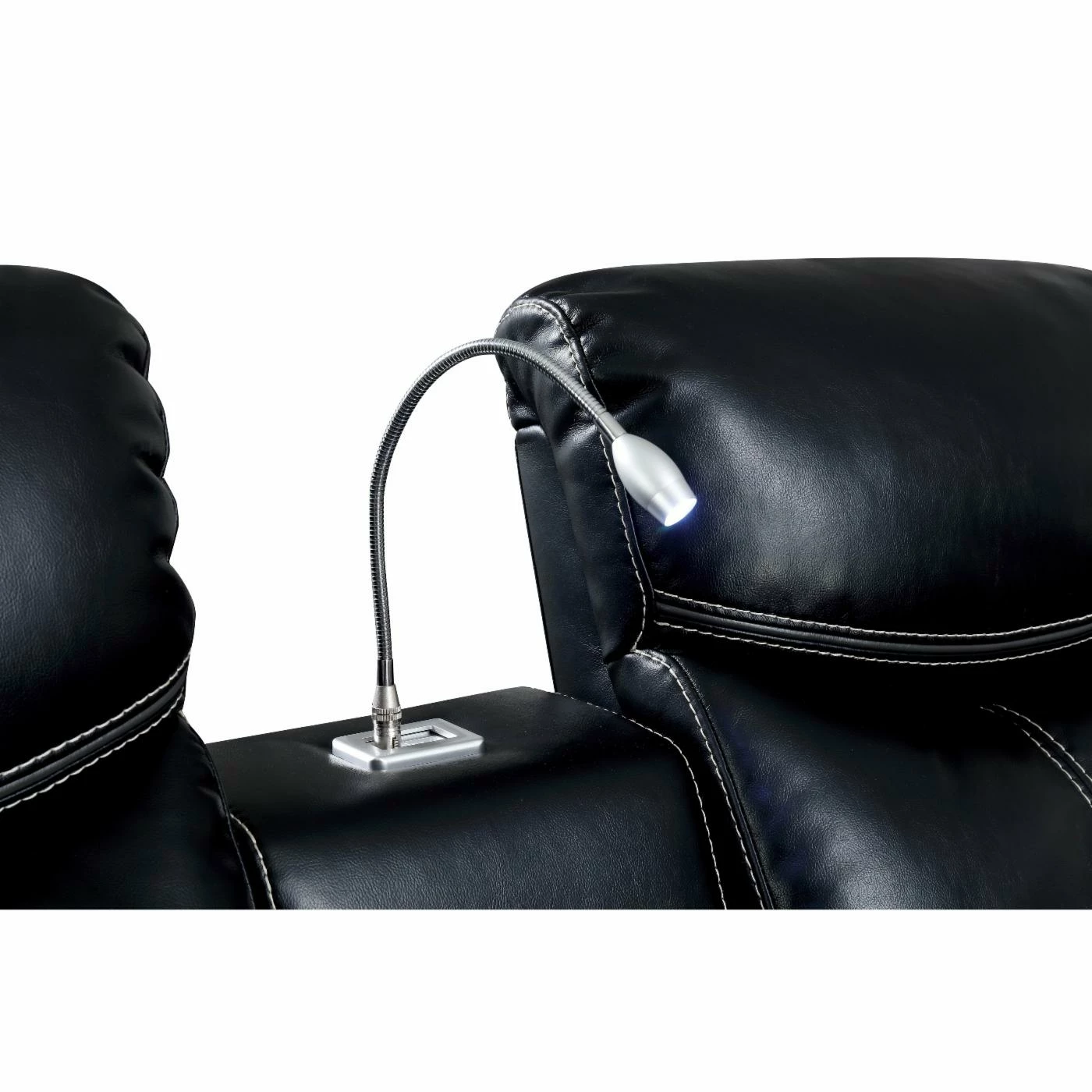 Budget 👏 Loveseats Furniture Of America Kristoffer LED Bluetooth Power Recliner Loveseat ❤️ - Image 3