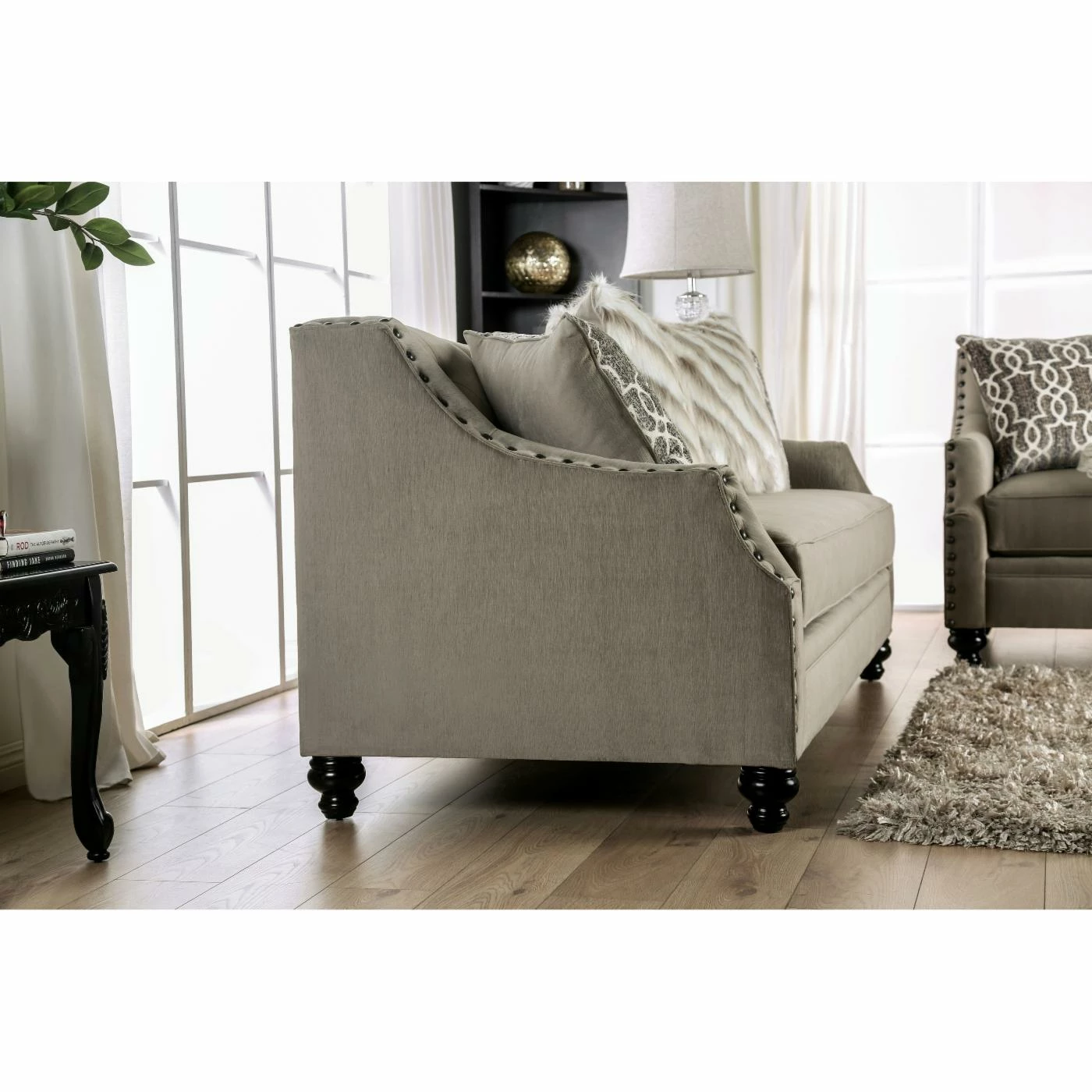 Promo π₯° Sofas Furniture Of America Markham Tufted Sofa π - Image 3