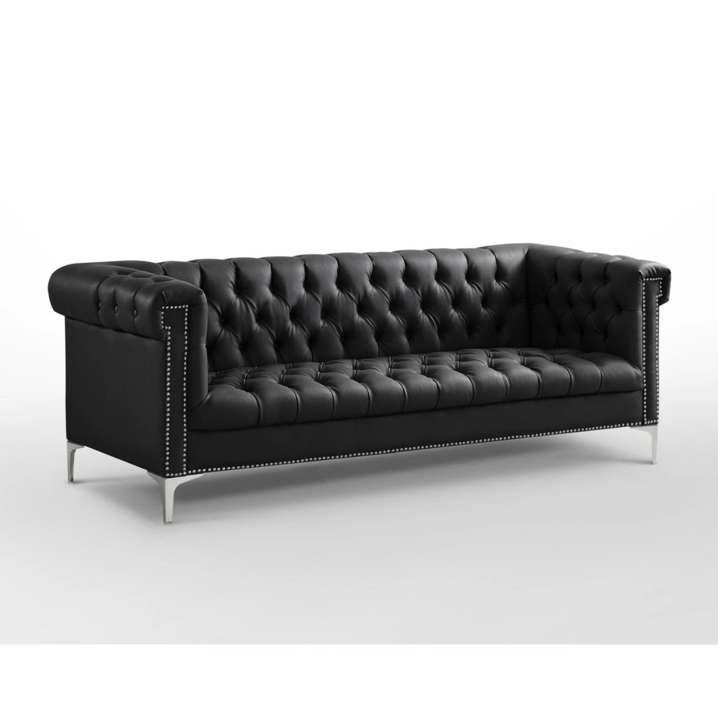 Top 10 ๐ Sofas Inspired Home Edward Faux Leather Sofa ๐ - Image 3