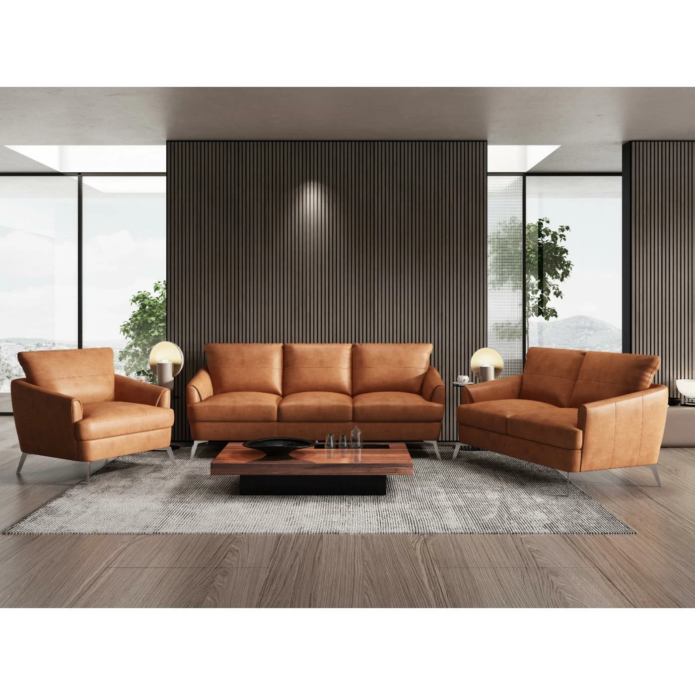 Hot Sale β¨ Sofas Acme Furniture Safi Leather Sofa β - Image 2