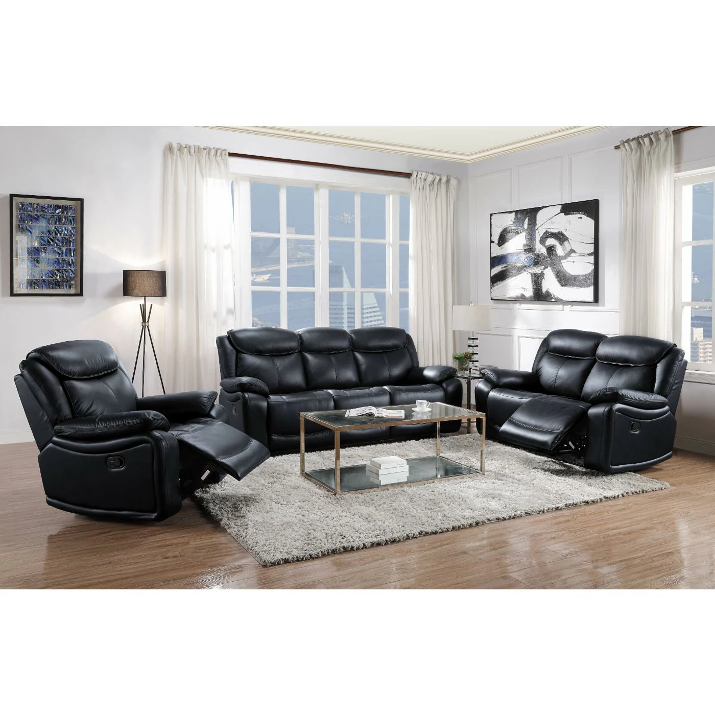 Promo π― Sofas Acme Furniture Ralorel Reclining Leather Sofa π - Image 2