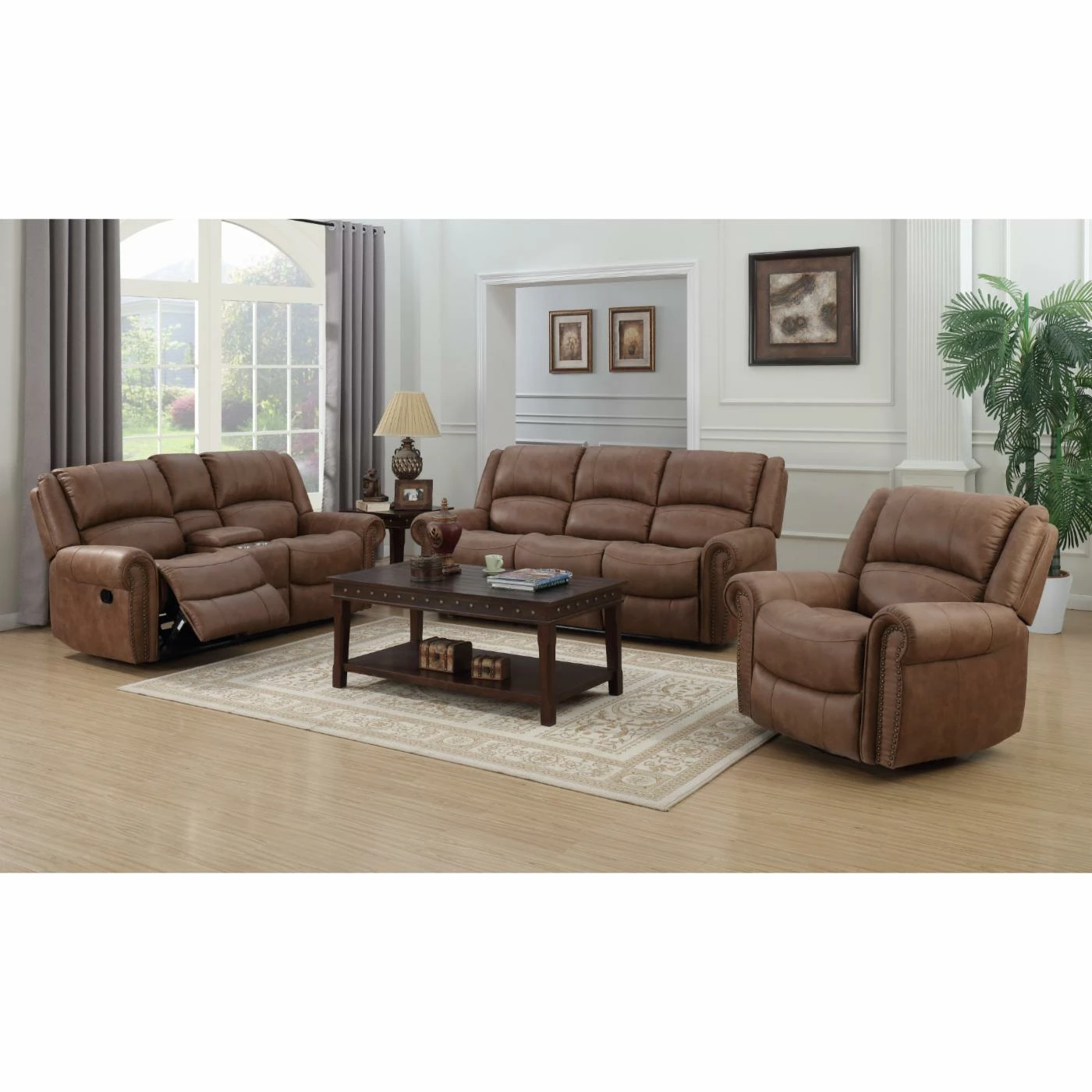 New π Wallace & Bay Sofas Wallace & Bay Pruitt Reclining Sofa π - Image 2