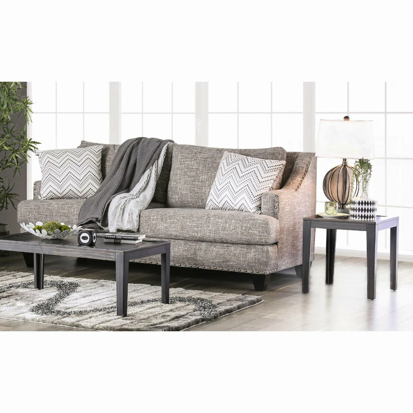 Best Sale ๐ฏ Sofas Furniture Of America Kadin Transitional Sofa โญ - Image 2