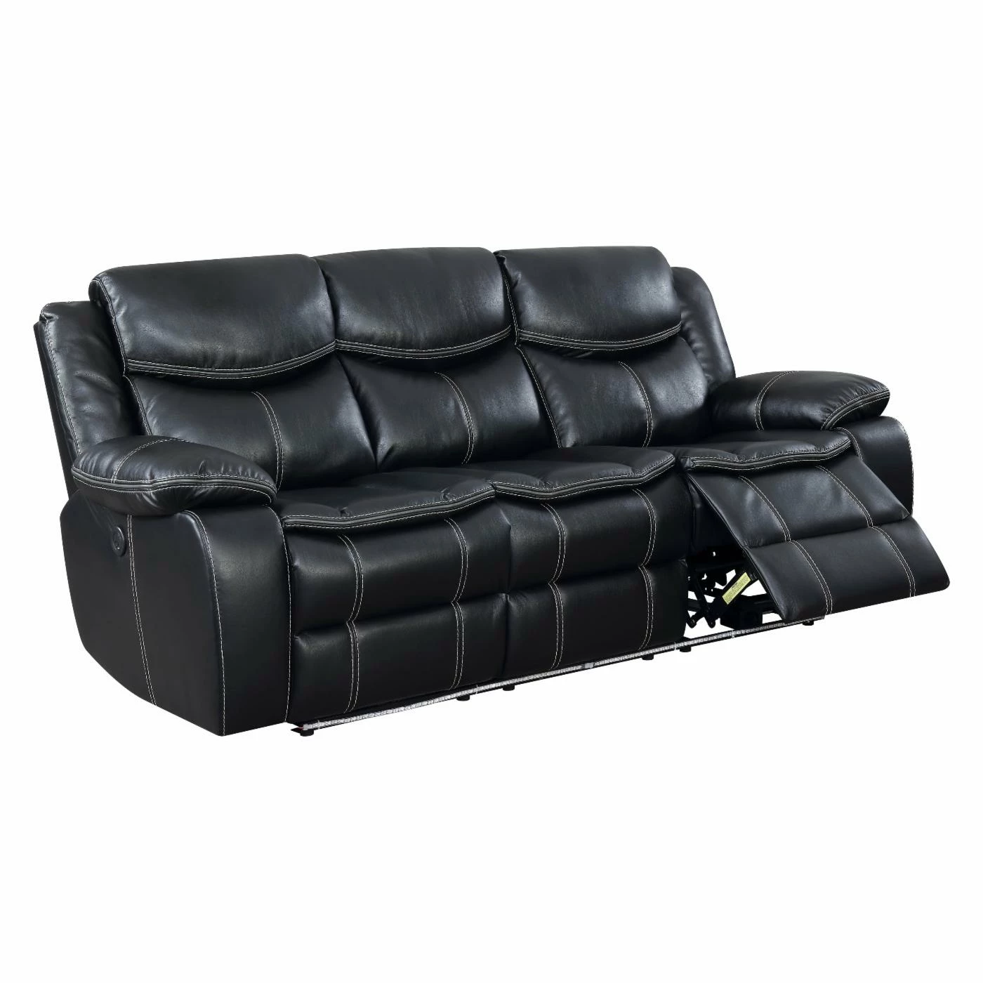 Discount 🎉 Sofas Furniture Of America Kristoffer LED Power Recliner Sofa 💯 - Image 2
