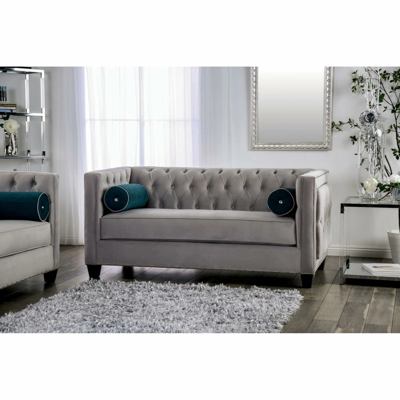 Top 10 😍 Loveseats Furniture Of America Spaulding Tufted Loveseat ✨ - Image 2