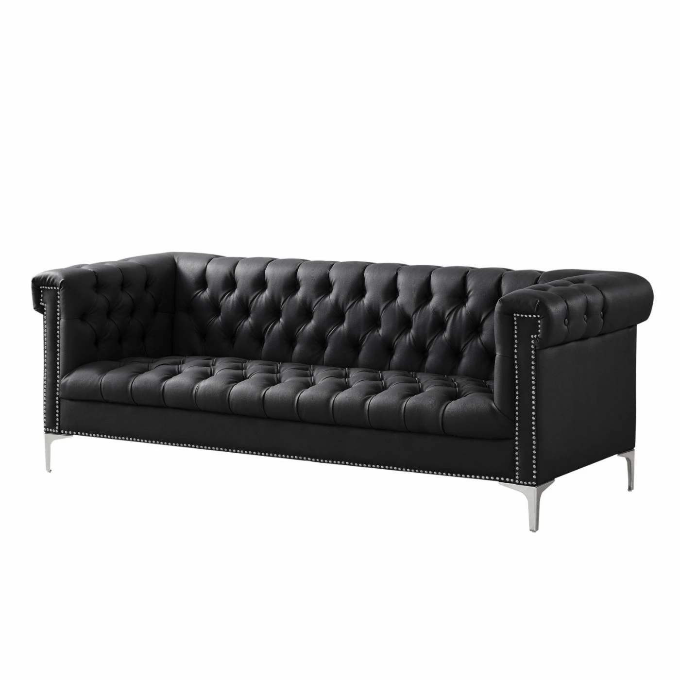 Top 10 ๐ Sofas Inspired Home Edward Faux Leather Sofa ๐ - Image 2