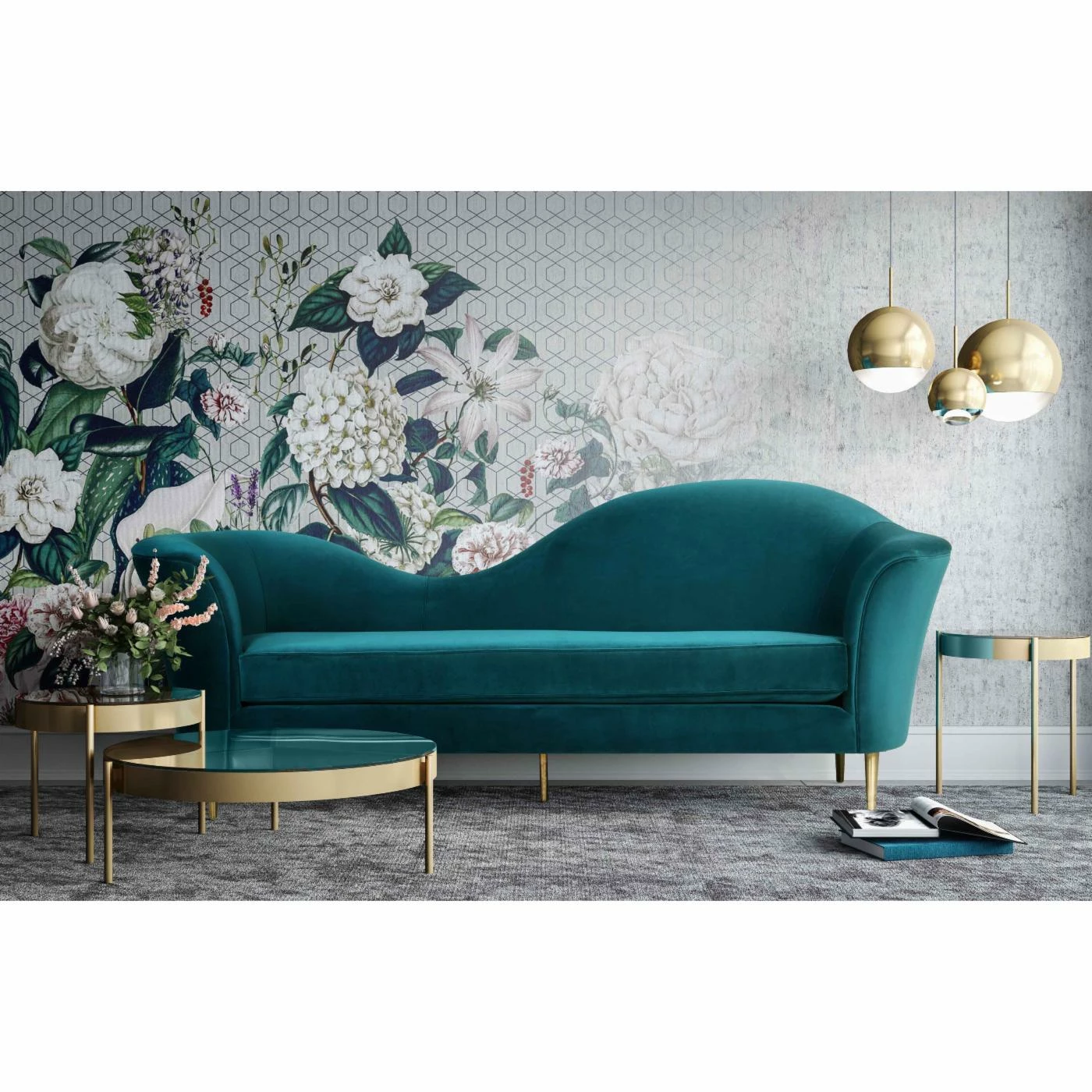 Flash Sale π Sofas TOV Furniture Plato Velvet Sofa β - Image 2