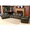 Best Sale 🛒 Sofa Sets Abbyson Lister Grey Leather Sofa Set 😀