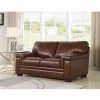 Flash Sale 🧨 Loveseats Abbyson Leo Top Grain Leather Loveseat ✨