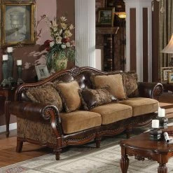 Outlet 😍 Sofas Acme Furniture Dreena Sofa With 5 Pillows 😀