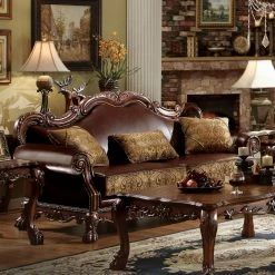 Budget ✨ Sofas Acme Furniture Dresden Sofa With 3 Pillows 🌟