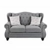 Best Pirce 🧨 Loveseats Acme Furniture Hannes Loveseat With 2 Pillows 😉