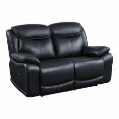 Discount ⭐ Loveseats Acme Furniture Ralorel Reclining Leather Loveseat ✔️