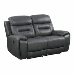 Cheapest ⭐ Loveseats Acme Furniture Lamruil Manual Top Grain Leather Reclining Loveseat 😀