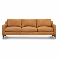 Best Sale ✔️ Poly & Bark Sofas Poly & Bark Sorrento Leather Sofa 🥰