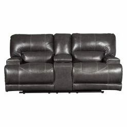 Promo 🌟 Loveseats Signature Design By Ashley McCaskill Reclining Loveseat With Console 🌟