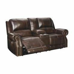 Cheap 😀 Loveseats Signature Design By Ashley Buncrana Power Reclining Loveseat With Console And Adjustable Headrest 🛒