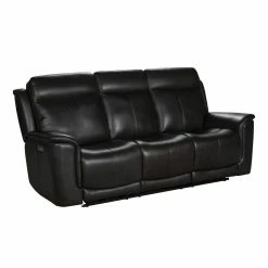 New ⭐ Sofas Barcalounger Burbank Leather/Faux Leather Power Reclining Sofa 🎉