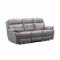 Brand new ๐ฏ Sofas Barcalounger Sandover Leather Power Reclining Sofa ๐
