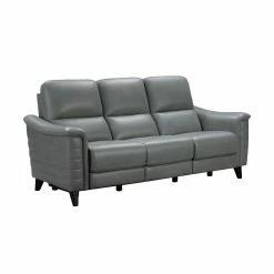 Best Pirce ๐ Sofas Barcalounger Malone Power Reclining Sofa With Power Head Rests - Green Gray ๐