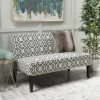 Cheapest ⌛ Best Selling Home Loveseats Walther Geometric Patterned Fabric Loveseat 🤩