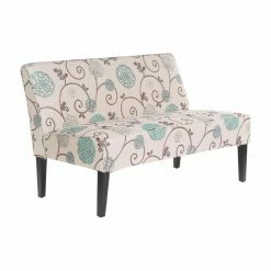 Flash Sale ⭐ Best Selling Home Loveseats Dejon Floral Upholstered Armless Loveseat ✨