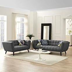Buy 👏 Sofa Sets Modway Bestow 2 Piece Fabric Sofa And Loveseat Set 🛒