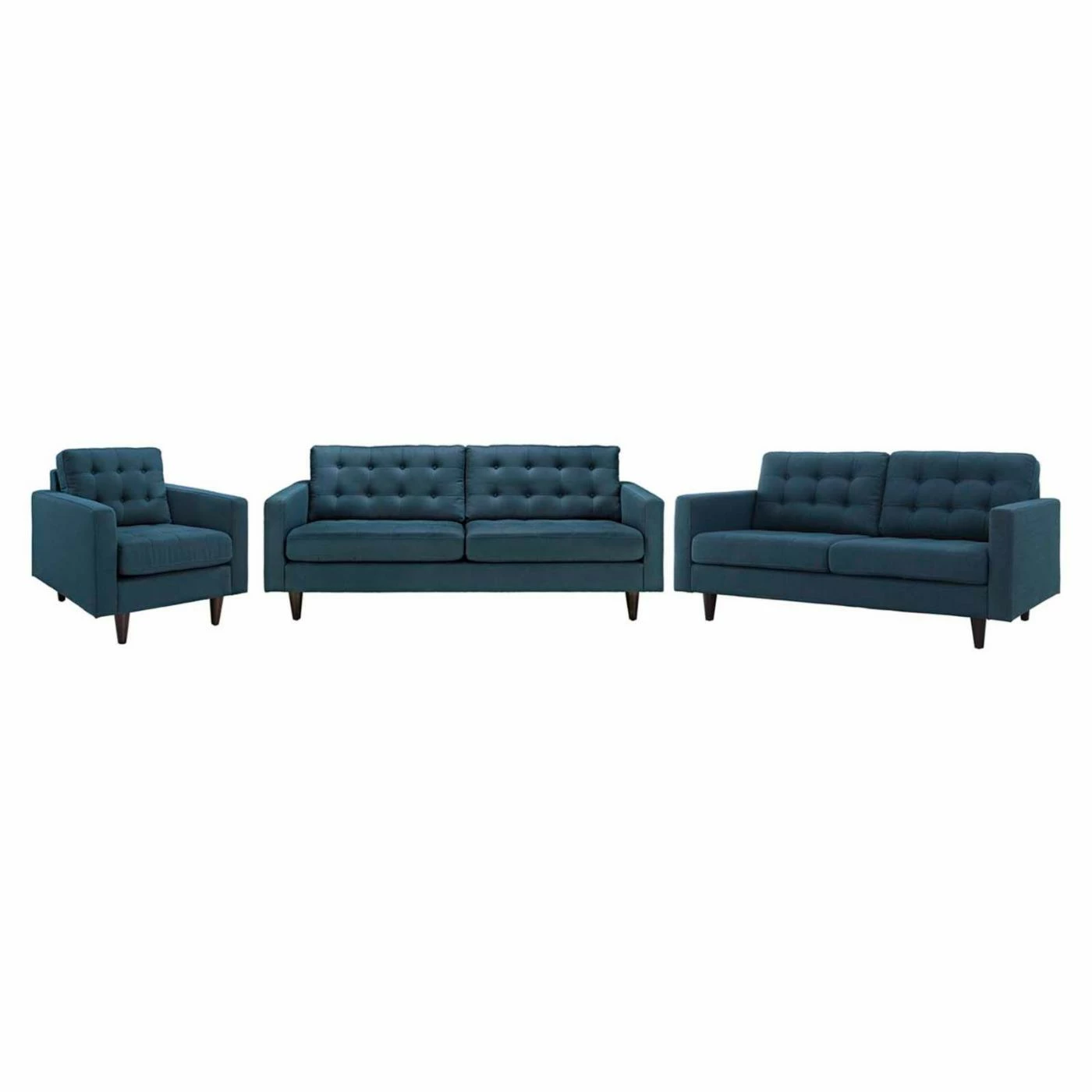 Hot Sale โ Sofa Sets Modway Empress Sofa Loveseat And Armchair Set ๐คฉ
