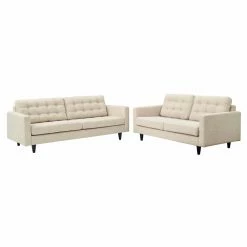 Best Sale 🥰 Sofa Sets Modway Empress Sofa And Loveseat Set 🎉