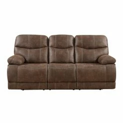 Top 10 ✨ Wallace & Bay Sofas Wallace & Bay Franklin Faux Leather Reclining Sofa 🔔
