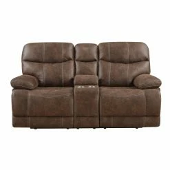 Best Pirce 💯 Wallace & Bay Loveseats Wallace & Bay Franklin Faux Leather Reclining Loveseat ⌛